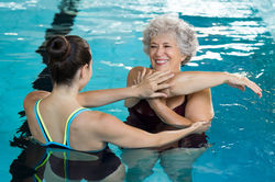 Ćwiczenia seniorów w wodzie